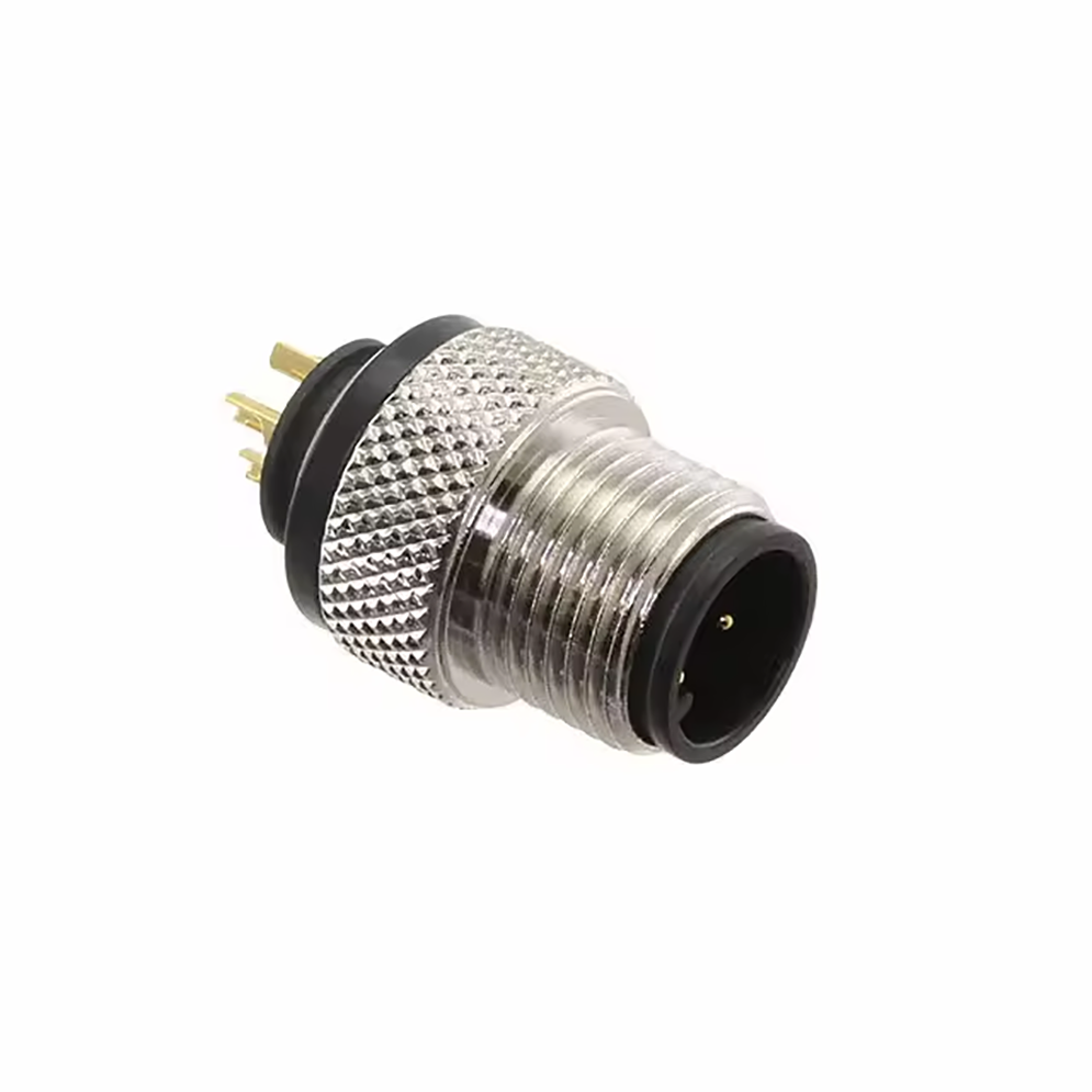 4Pin/5Pin M12 Circular Industrial Connector with Lock Catch