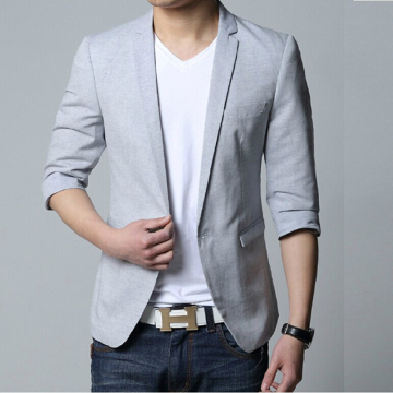 Man's Casual Suit Jacket Man Suits