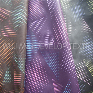 Polyester Pongee Printed Fabric for Garment Fabric (DT2015)
