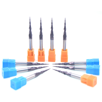 Carbide Taper Ball Nose End Milling Tools for CNC Wood Cutting