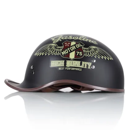 OEM Cool Vintage Motorcycle Helmets: Half Face Helmet for Bikers