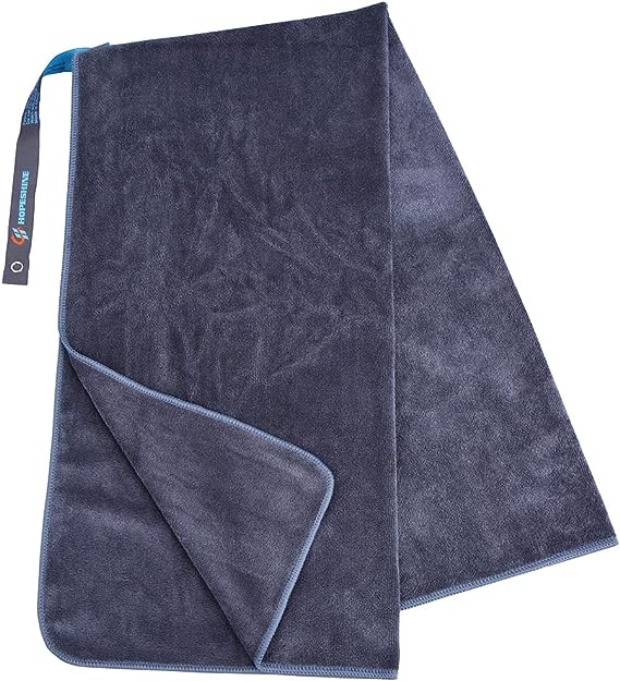 Microfiber Sports Towel gray