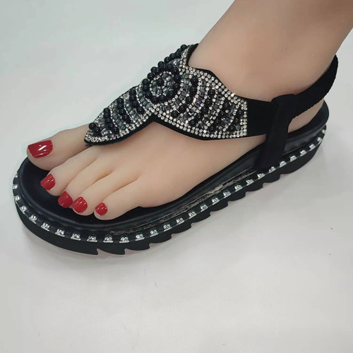 hot sale good price trefoil sandal upper