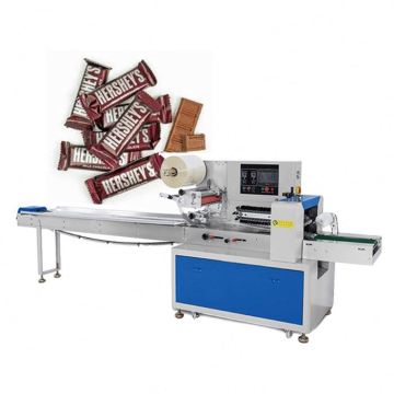 Pillow Packing Machine for Soap, Vegetable, Bread - Horizontal Packaging Machine with 4 Seams