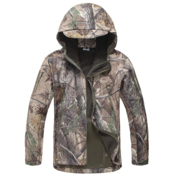 Waterproof Camouflage Hunting Jacket for Winter Camping and Outdoor Activities