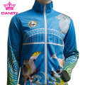 Mens sublimated zip up jogging kostyum