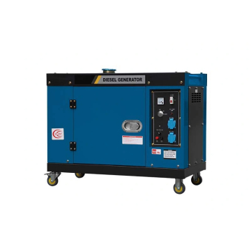 Portable Diesel Generator with Air Cooling, Electric Start, and Battery: Quiet Operation for Reliable Power Supply