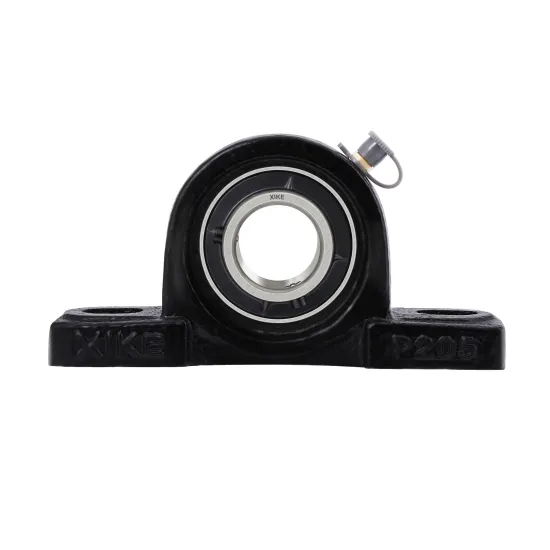 UCP205 Series Pillow Block Bearings for Heavy Loads with Solid Base and Self-Alignment