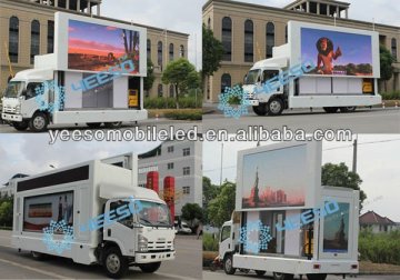 2013For Sale YES-V6 Outdoor Mobile Billboard LED Advertising Truck
