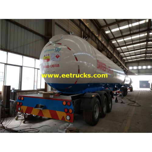 30ton LPG Gas Delivery Trailer Tanks