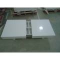 Wood Coffee Table Modern white high gloss extension coffee table Supplier