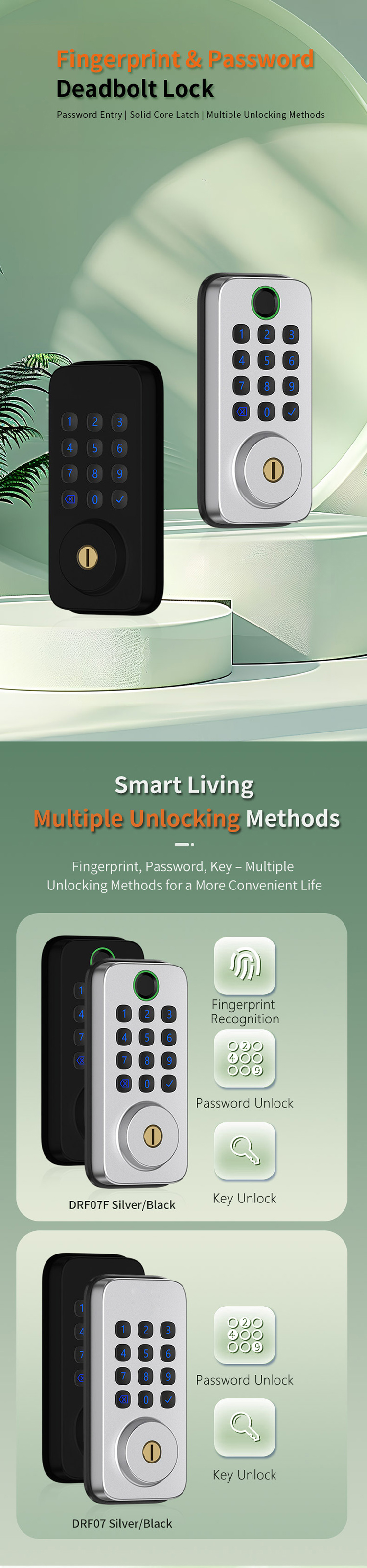 deadbolt smart door lock