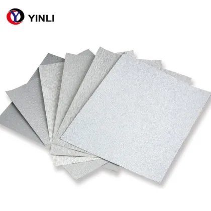 White Dry Sandpaper Disc/Sheet Without Holes