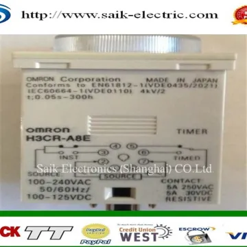 Omron Timer H3CR-A8E 100-240VAC 100-125VDC