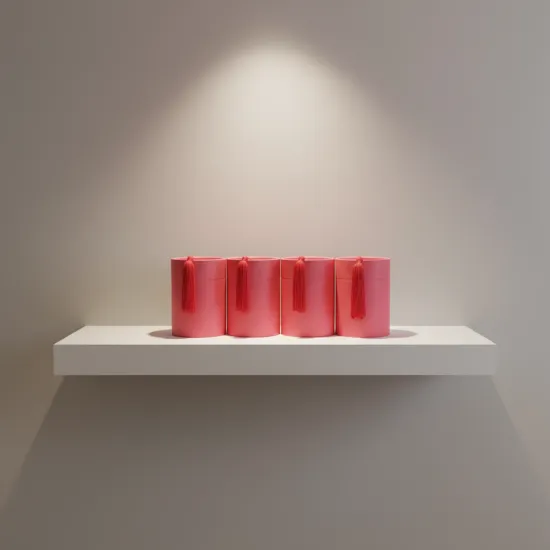 Custom Paper Tube with Tassel for Daily Essentials