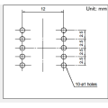 9 contact corresponding to vertical type