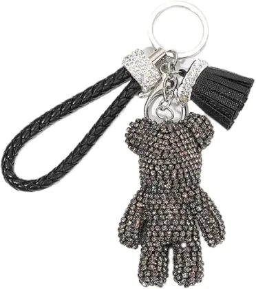 Yirun Cool Diamond Bear Design Pendant Keychain
