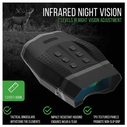 NV5100 Russian Night Vision Binoculars: High Vision HD Video Technology for Improved Sight
