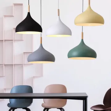 Modern Minimalist Nordic Design LED Hanging Pendant Light for Bar and Dining Room