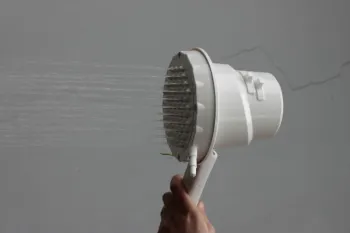 Adjustable shower head with tankless electric water boiler