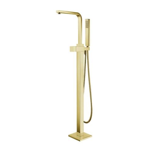 floor mount bathtub faucet Free Standing Matte Black Floor Mount Bathtub Faucet Factory