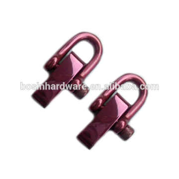 Fashion High Quality Metal Polished Red Stainless Steel Shackle