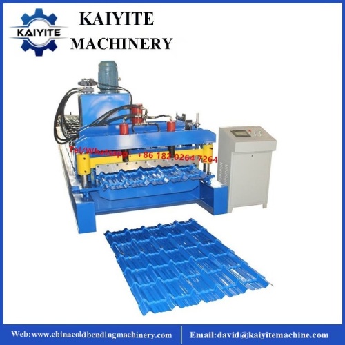 Glazed Roof Tile Forming Machine For Nigeria