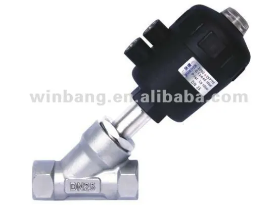 Pneumatic Control Angle Seat Valve Model: ASV-1