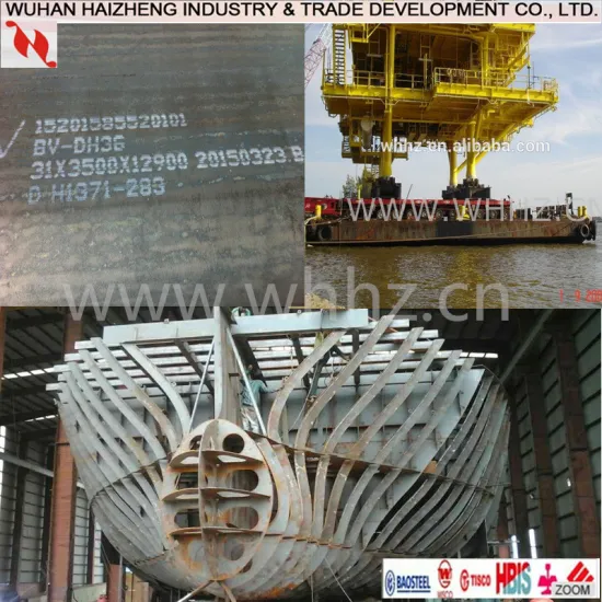 CCS-AH36 ABS-AH36 AH32 high strength marine steel plate price per ton from China supplier