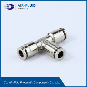 Air-Fluid  Sliplock Tee High Pressure Fittings.