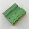 9pin male to female pluggable spring terminal block