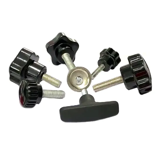 Star Head Plastic M8 Knobs