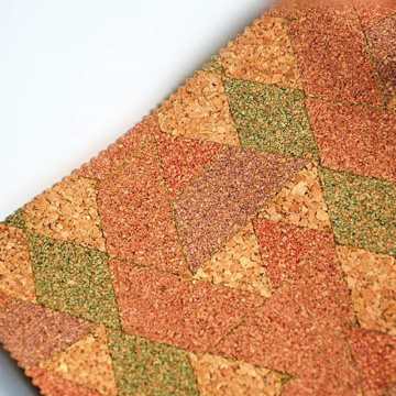 Cork Pattern Anti-mildew Leather สำหรับตกแต่ง Wall Paper