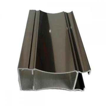 6063 T5 machined champagne anodized aluminum profiles