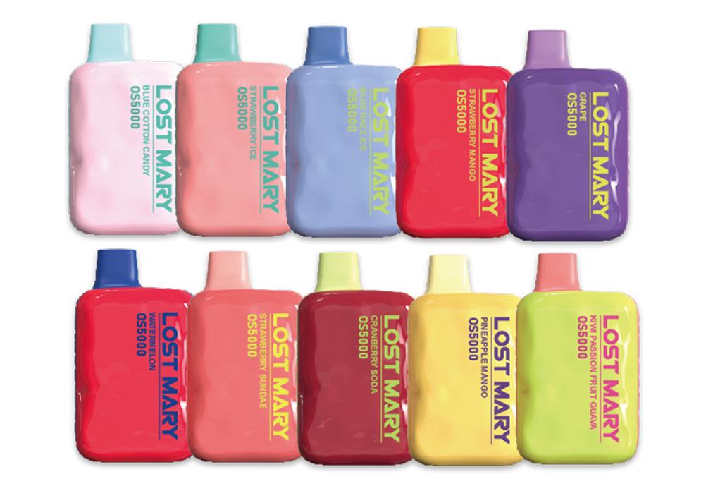 Verloren Mary OS5000 Disposables Vape 2% Opladen