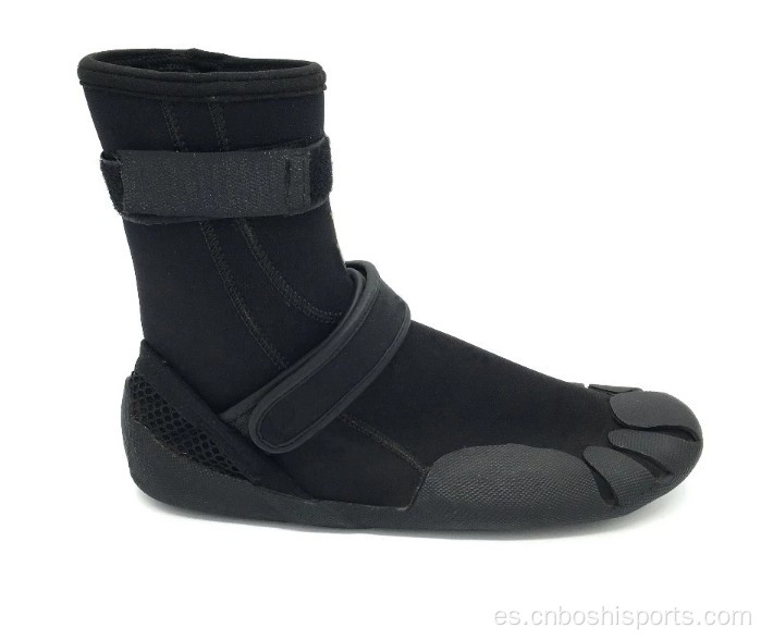 Damas para hombres Botas de buceo de 5 mm Solipas duras