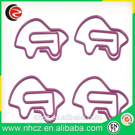 Pink Car Shaped Paper Clips