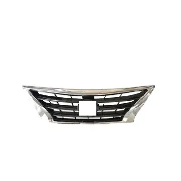 Black Gray Front Bumper Grille for Nissan Sunny Versa 2014 (62310-3AW6H-A091)
