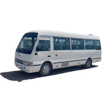 2024 New Arrival Used Gasoline Coaster Coach Bus 29 Seats - Gold Supplier Hot Sale
