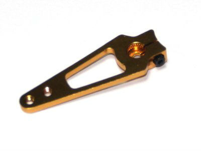 High Quality gold 25T Half Size Metal Servo Arm for futaba Servo