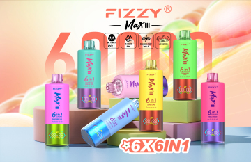 Europe Warehouse Fizzy Max III 6in1 60000 Puffs