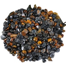 Chip Blue Tiger Eye Beads for Home Decoration & Decor Making Jewelry 100Gram