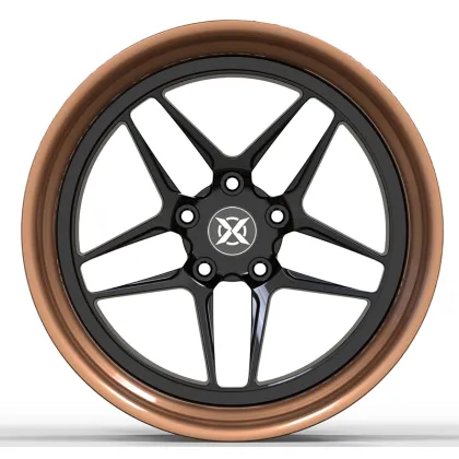 Custom High Performance 19\" 2-Piece Negative Offset Racing Car Wheels for Passenger Vehicles