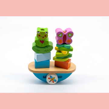 Juguetes de madera para bebés, paquete de juguetes de madera baratos de madera