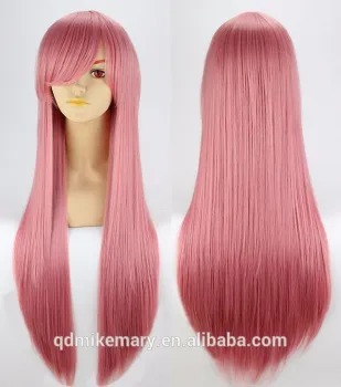 Wholesale Synthetic Silky Straight Long Colored Hair Sailor Moon Cosplay Wig