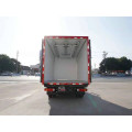 Red 6 meter single-row refrigerated truck