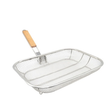 Vegetable BBQ Grilling Basket for Outdoor Cooking