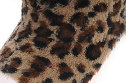 wild sexy leopard hunting winter baseball cap