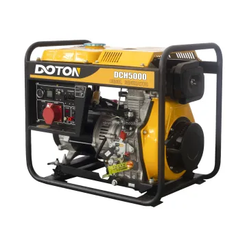 5000W DOTON Diesel Generator With Mobile Silent Power Station
