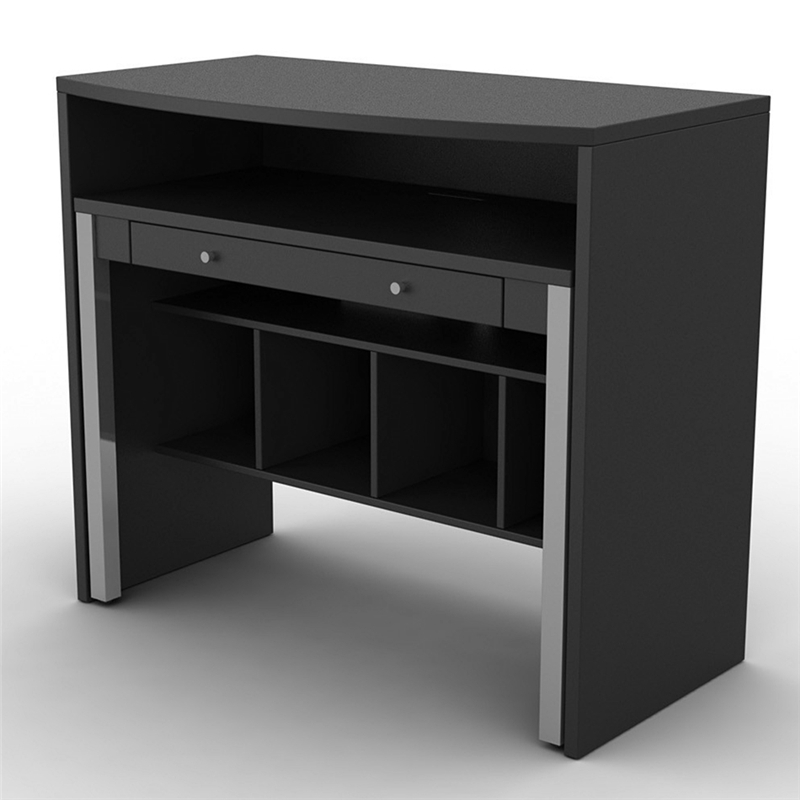 Desk With Pull Out Secondary Desk